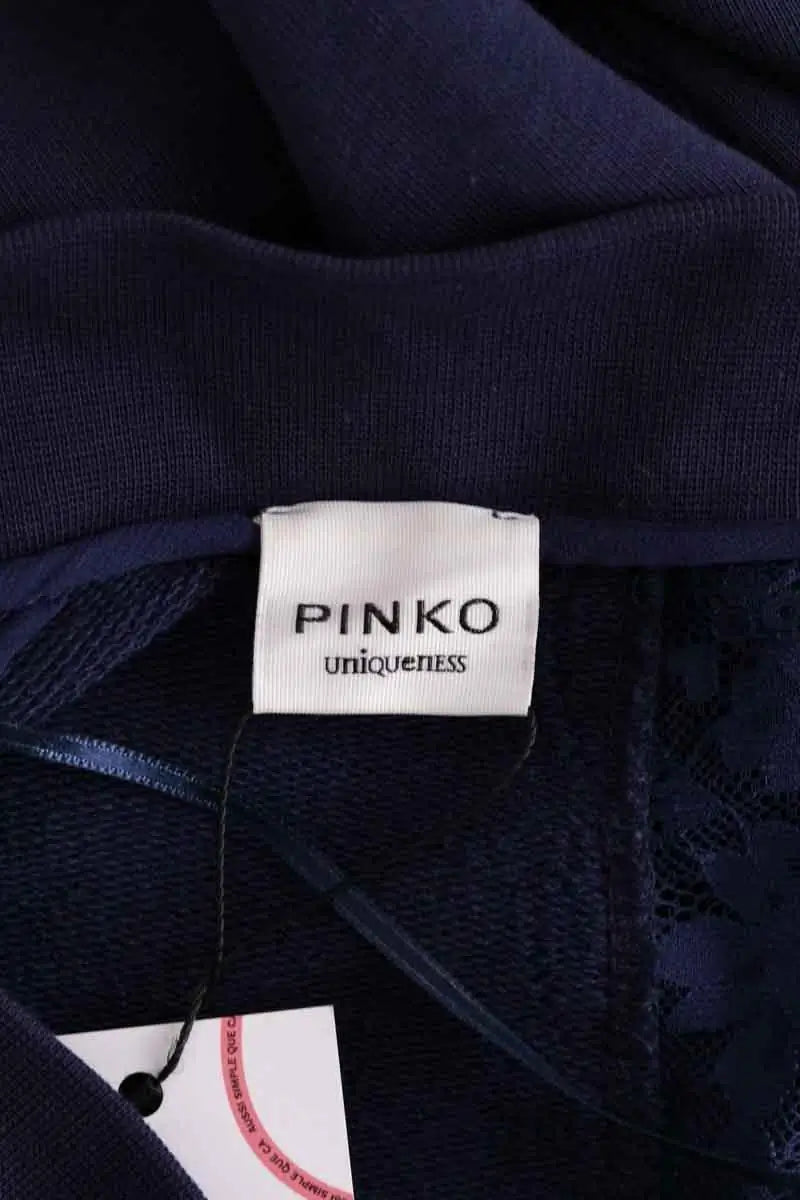 Cardigan Pinko Bleu en Synthétique