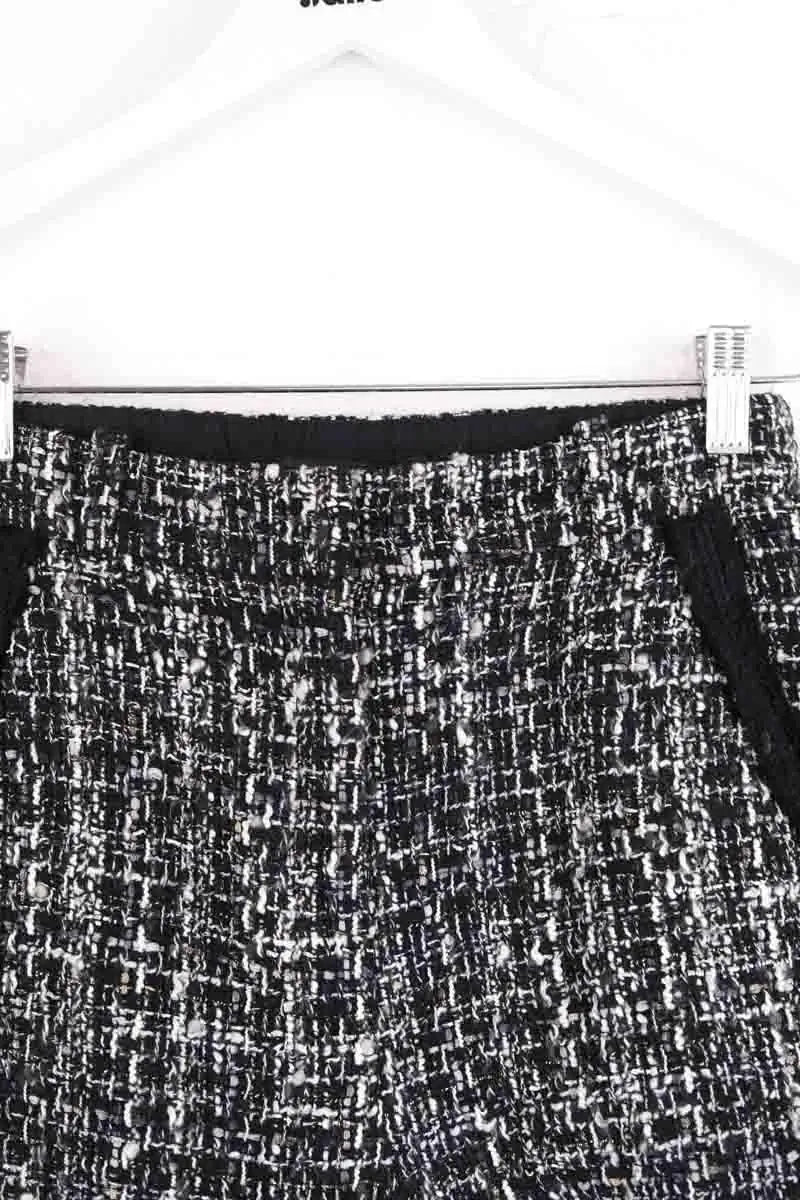 Mini short Maje Noir en Synthétique