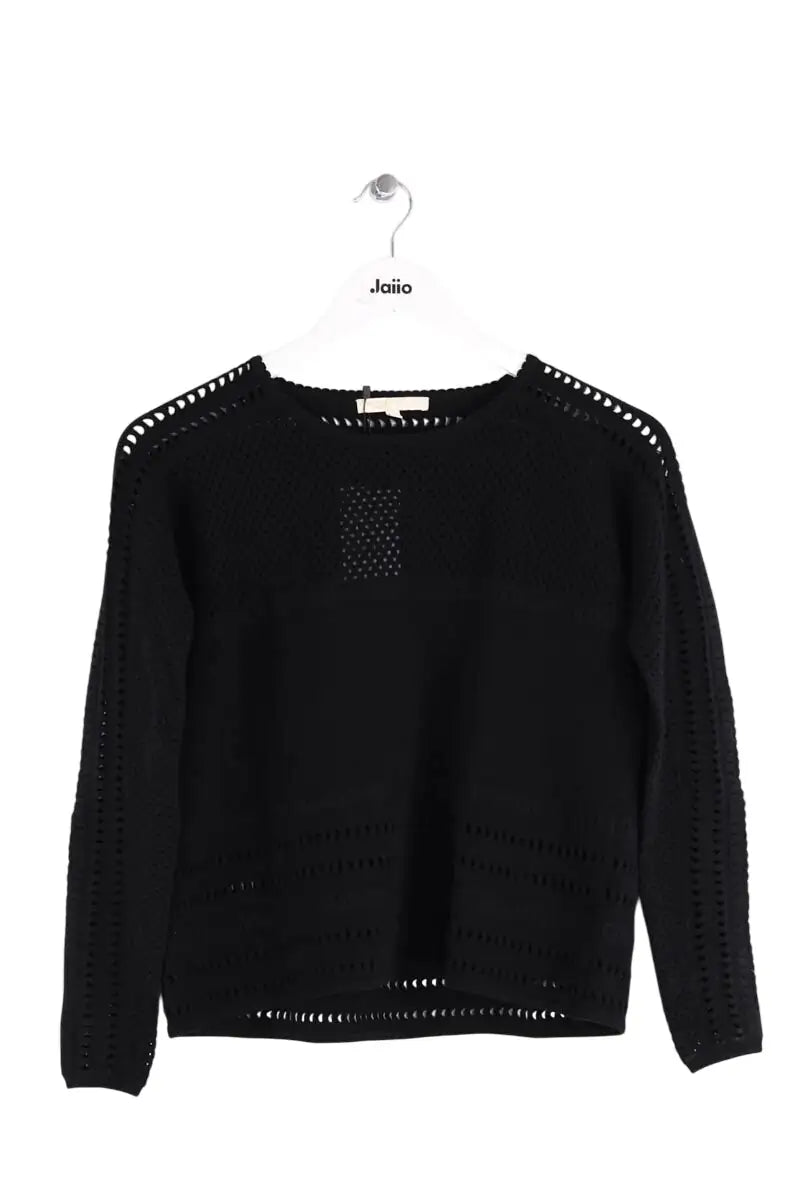 Top Maje Noir en Synthétique, taille XXS - Seconde Main