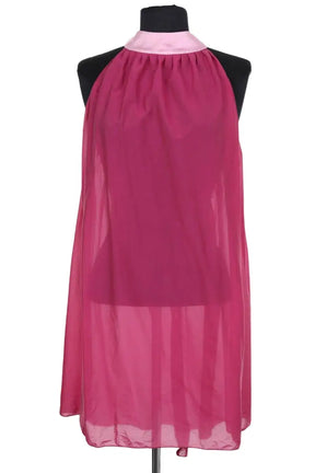 Robe Galliano Rose en Soie, taille L - Seconde Main