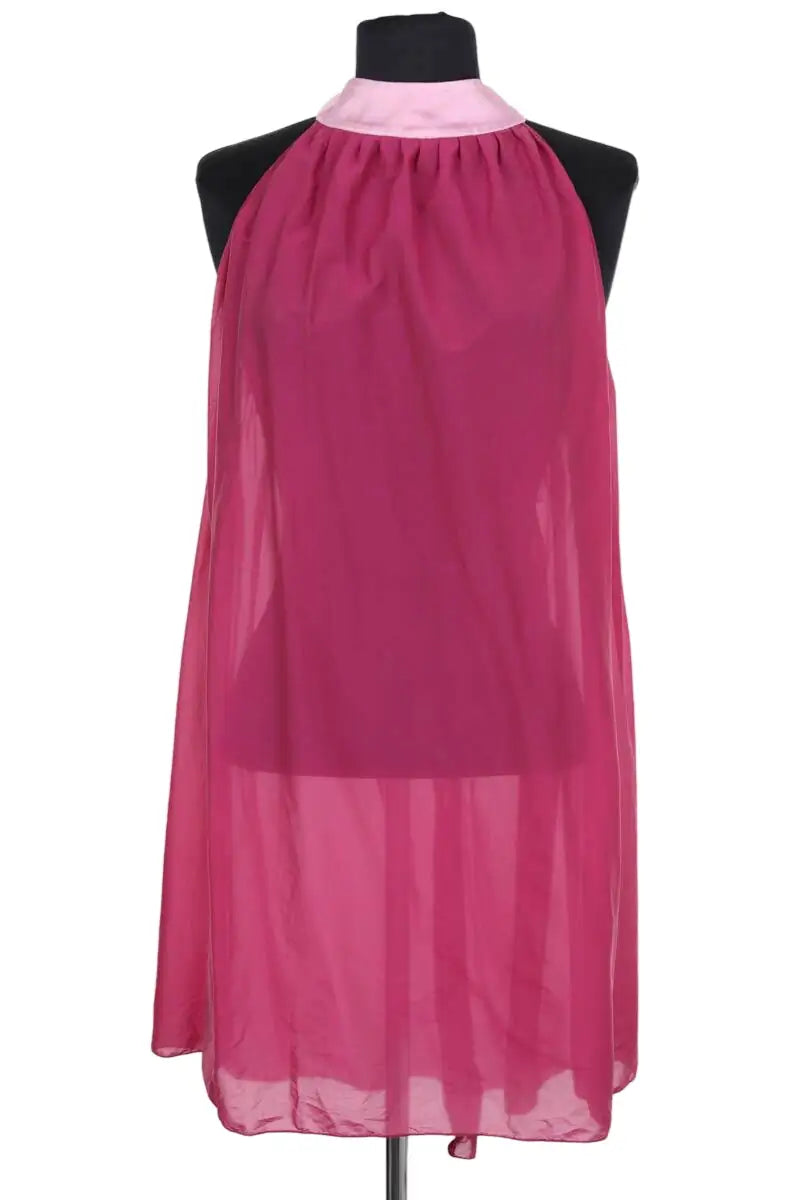 Robe Galliano Rose en Soie, taille L - Seconde Main