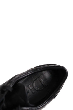 Baskets Dior Noir en Cuir verni