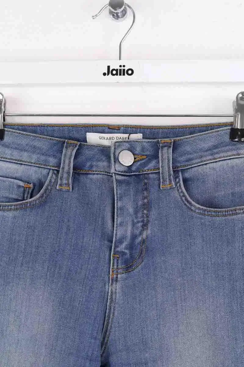 Jean droit Gerard Darel Bleu en Coton