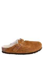 Sabots Birkenstock Camel en Daim, taille 36 - Seconde Main