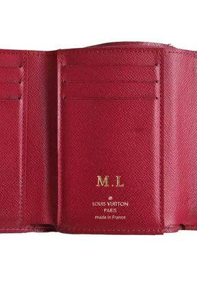 Portefeuille Louis Vuitton Marron en Cuir