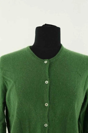 Cardigan Eric Bompard Vert en Cachemire