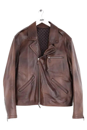 Veste Berluti Marron en Cuir, taille XL - Seconde Main