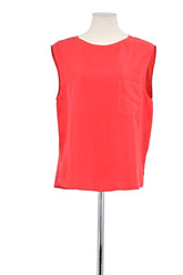 Top sans manche Pomandère  Rouge