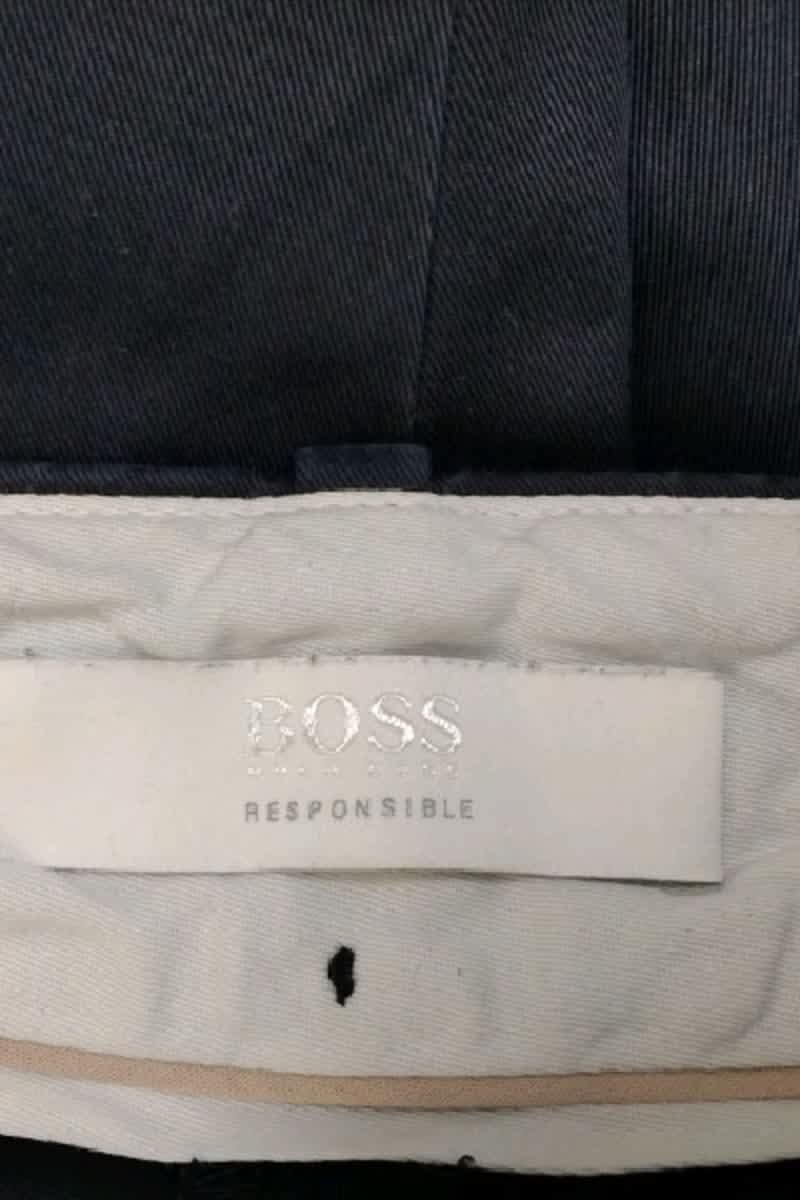 Pantalon droit Hugo Boss  Marine