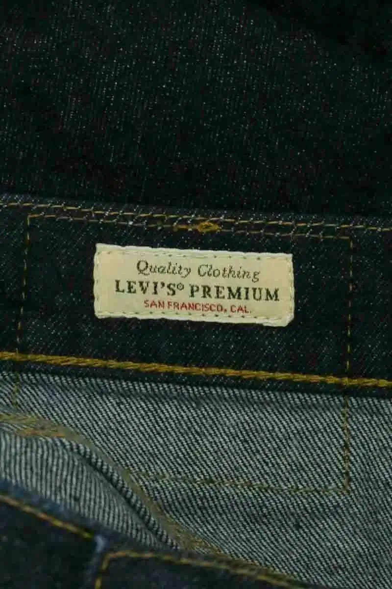 Jean droit Levi's 502 Marine en Coton