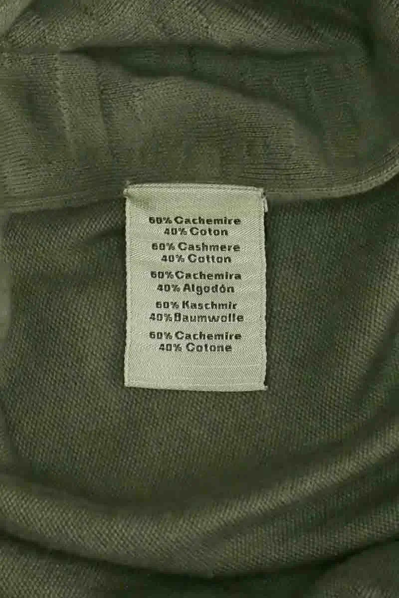 Pull Hermès Kaki en Cachemire