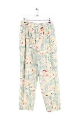 Pantalon droit Mes Demoiselles Vert en Coton, taille XL - Seconde Main