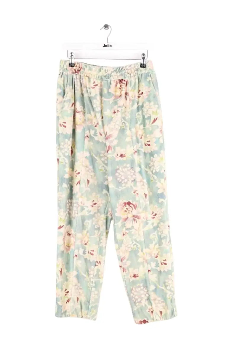 Pantalon droit Mes Demoiselles Vert en Coton, taille XL - Seconde Main