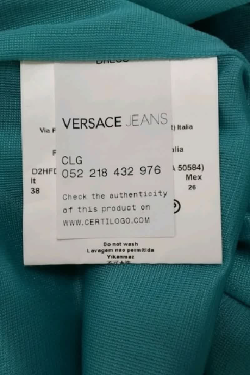 Robe Versace  Bleu