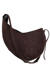 Sac à bandoulière Soeur WINONA Marron en Daim - Seconde Main