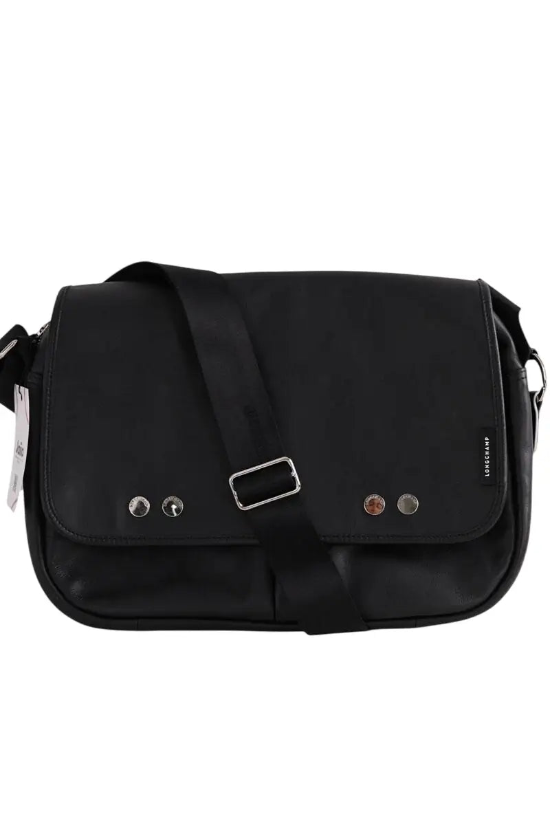 Cartable Longchamp Noir en Cuir - Seconde Main