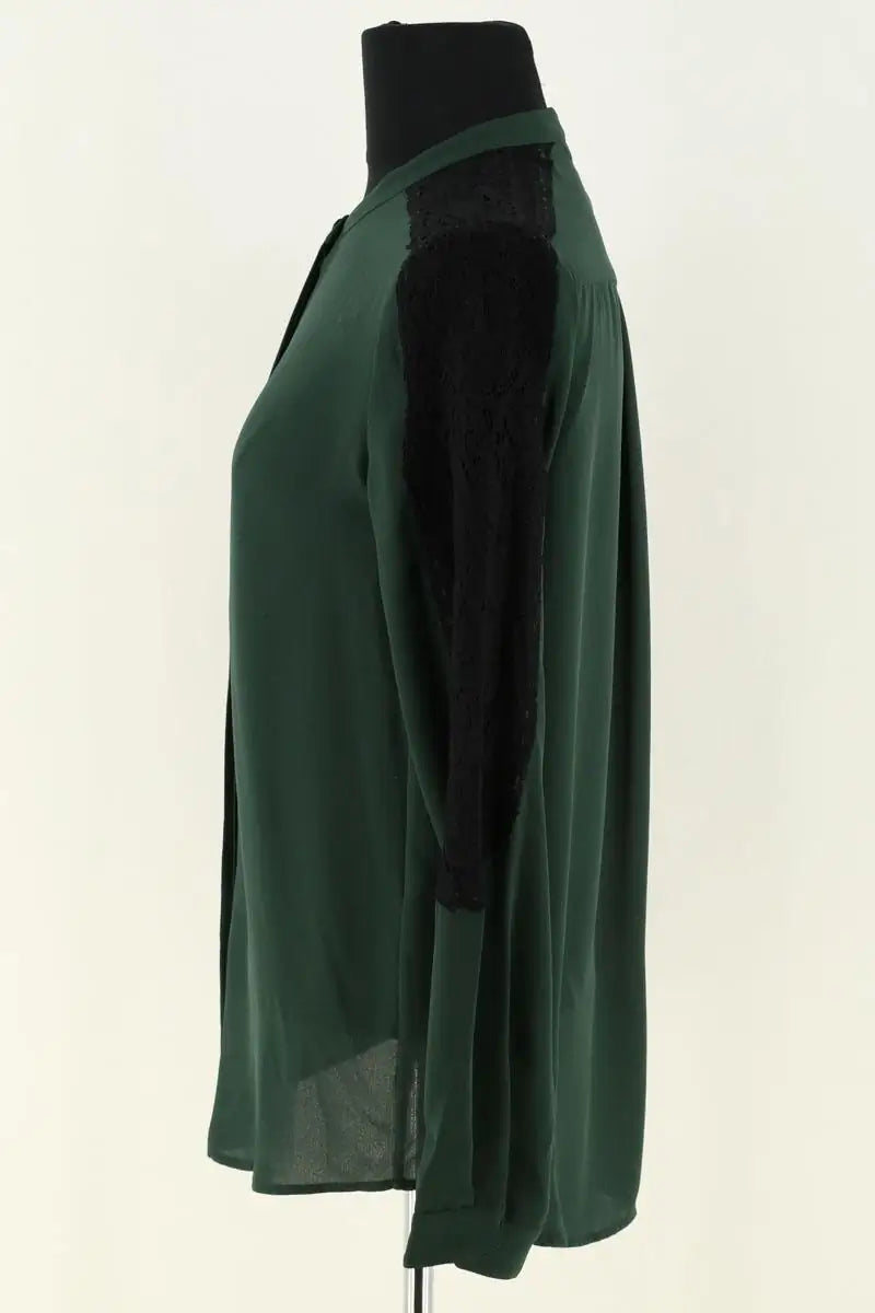 Chemise The Kooples Vert en Synthétique