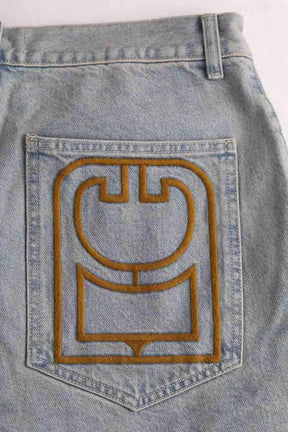 Bermuda Other Brand Bleu en Coton