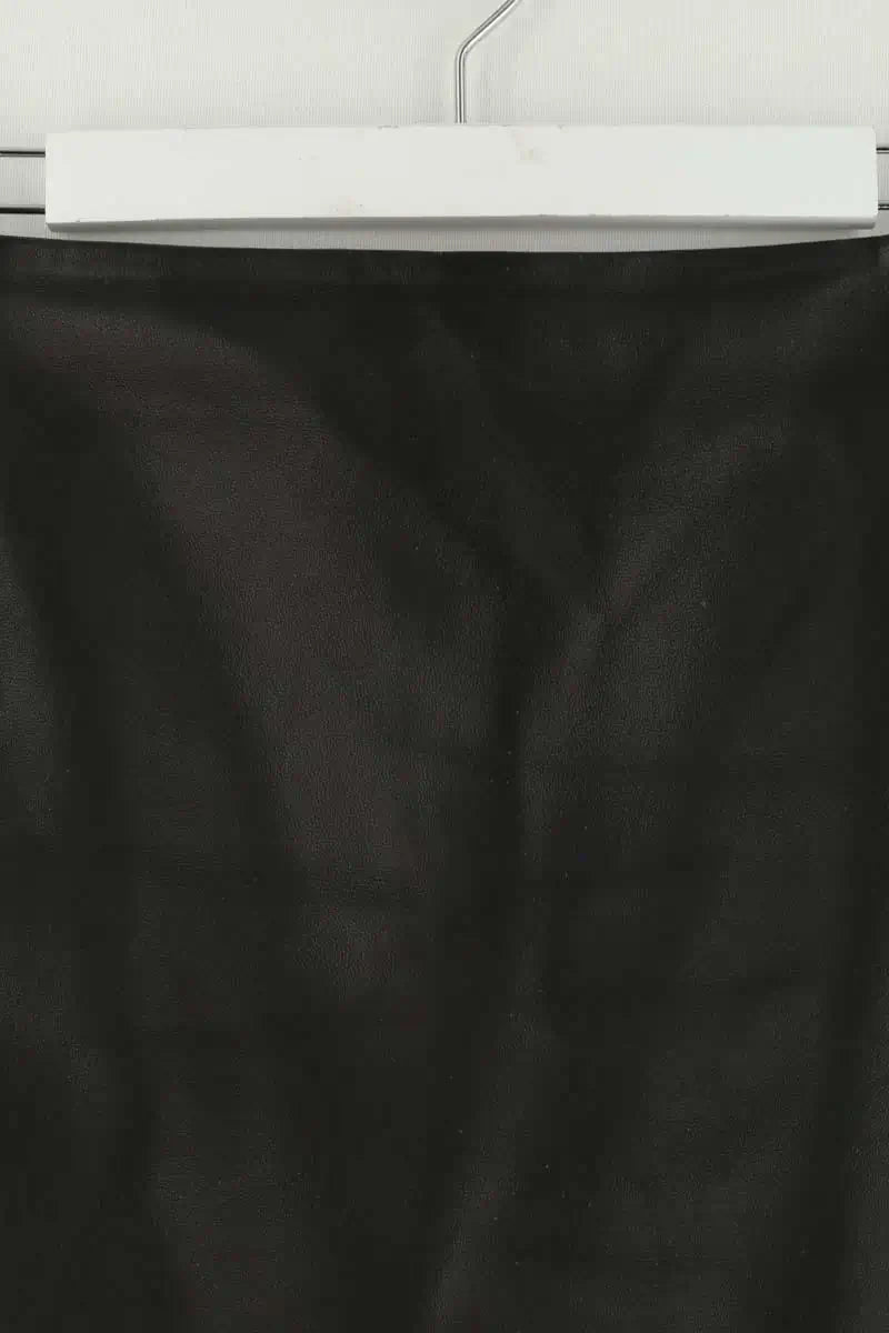 Jupe Iro Noir en Cuir