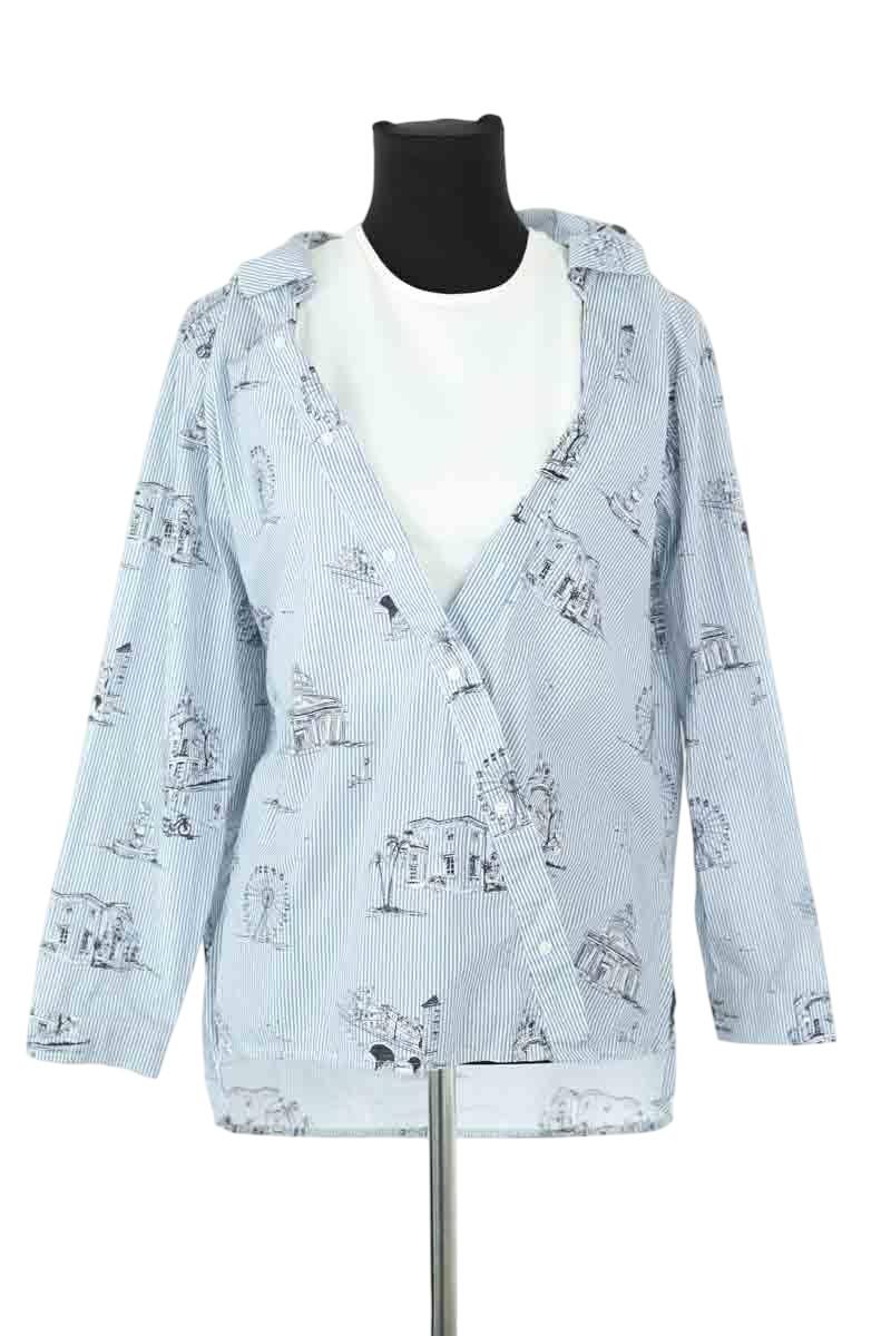 Chemise Maje  Bleu