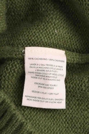Pull Eric Bompard Kaki en Cachemire