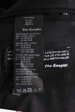 Blazer The Kooples Noir en Laine
