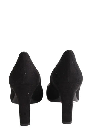 Talons LK Bennett Tess Noir en Daim