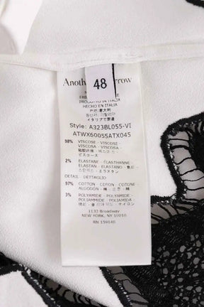 Chemise ANOTHER TOMORROW Blanc en Viscose