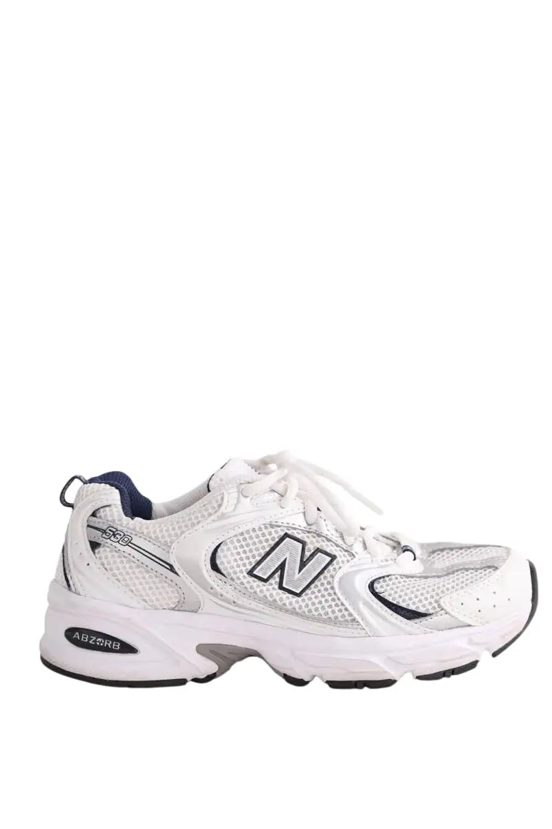 Baskets New Balance Blanc en Tissu, taille 36 - Seconde Main