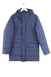 Doudoune Corneliani Bleu en Polyester, taille XL - Seconde Main