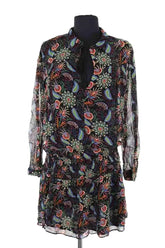 Robe Ba&Sh Multicolore en Synthétique, taille S - Seconde Main
