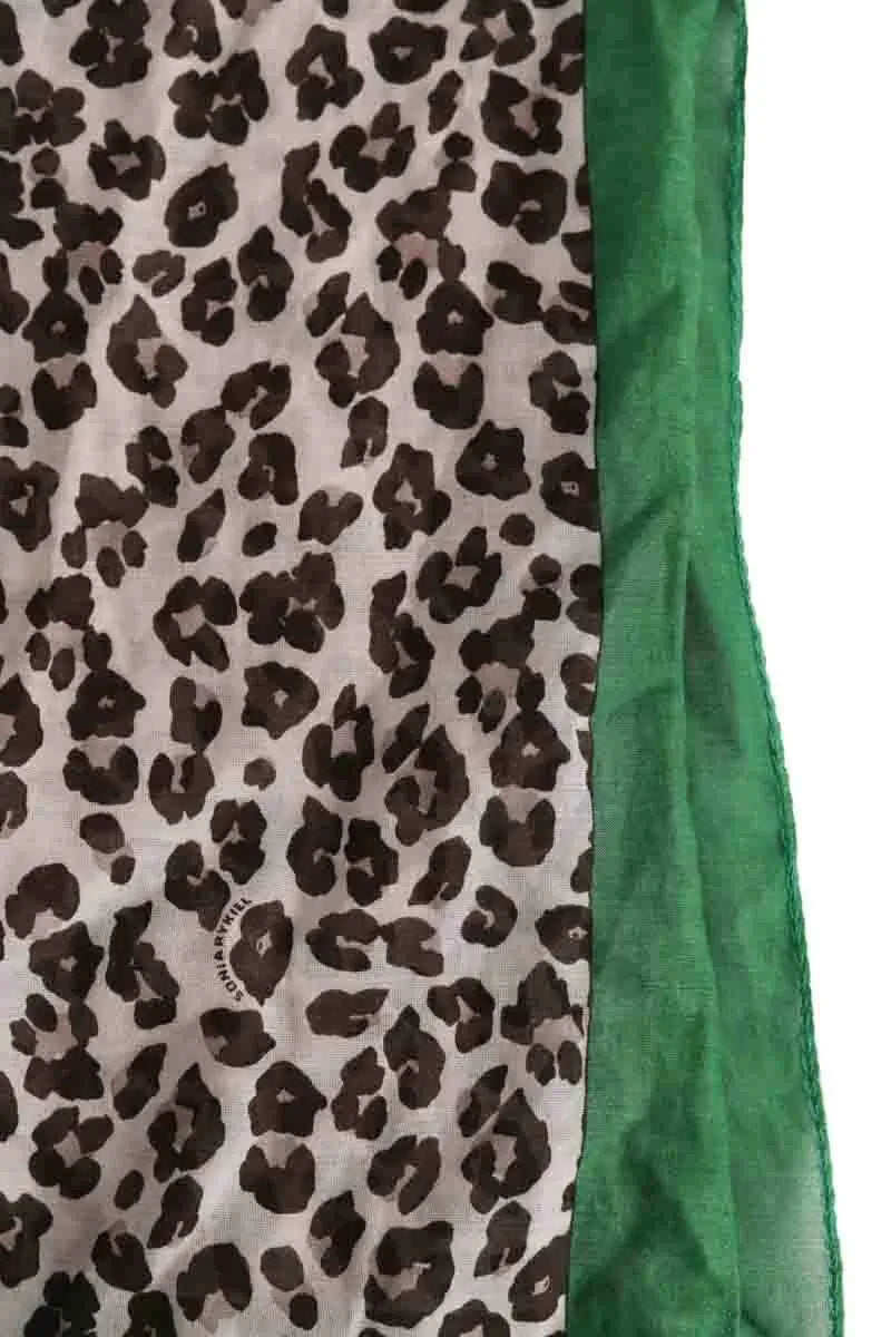 Carré Sonia Rykiel Marron en Coton