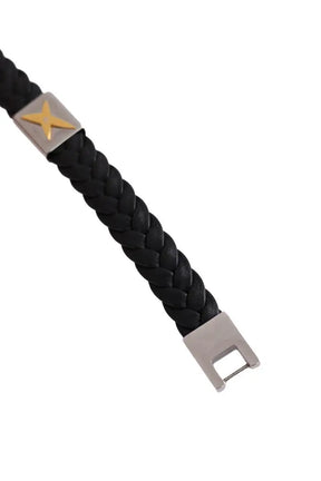 Bracelet Mauboussin Mec j'te kiff Noir en Acier