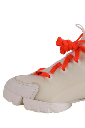 Baskets Dior D Connect Ecru en Caoutchouc