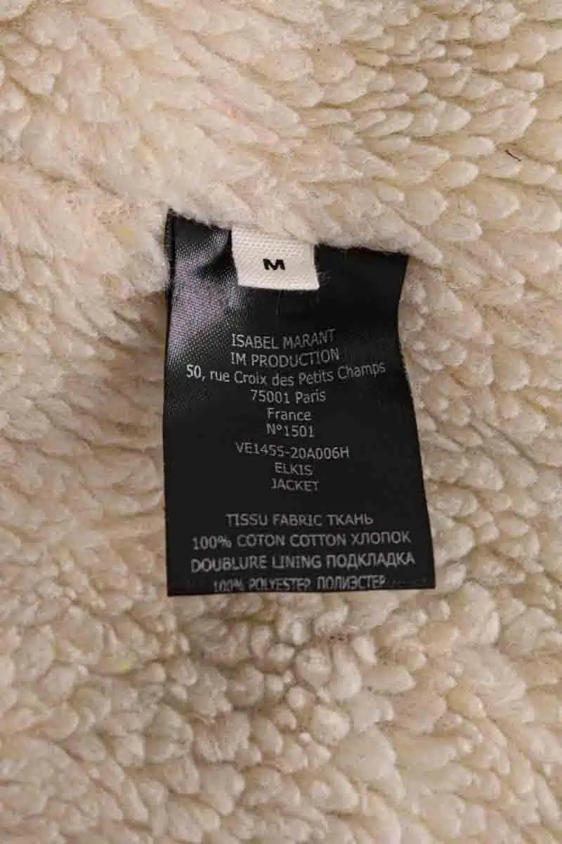 Manteau Isabel Marant Noir en Coton