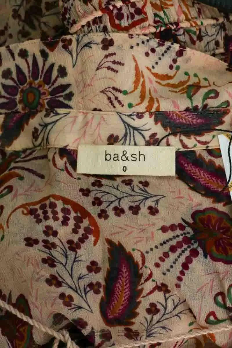 Robe Ba&Sh Ecru en Viscose