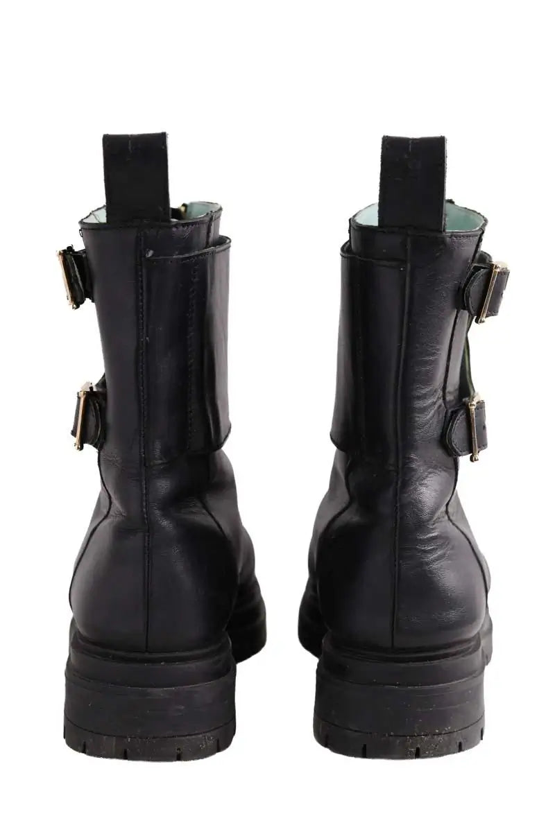 Boots Heimstone Noir en Cuir