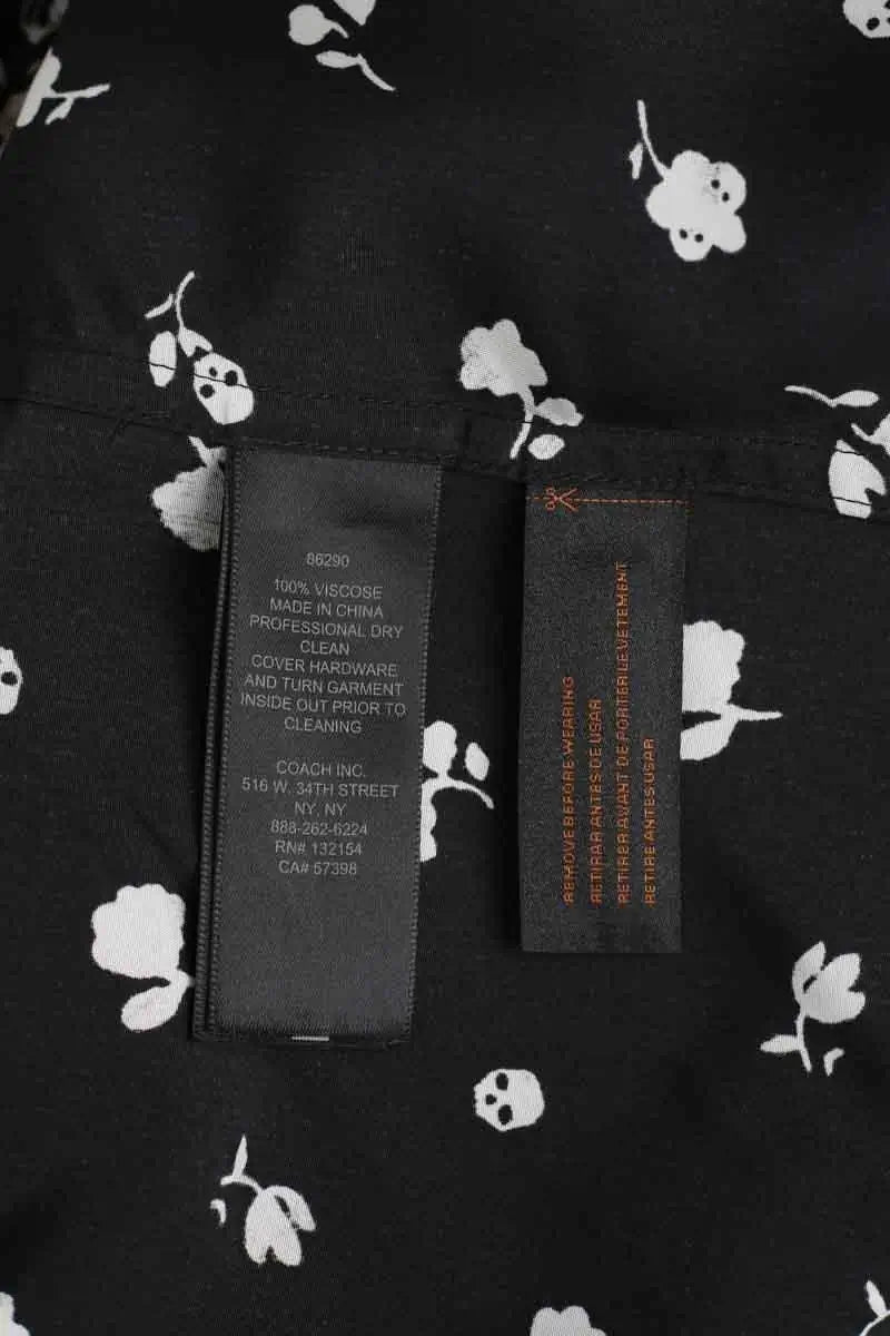 Chemise Coach  Noir
