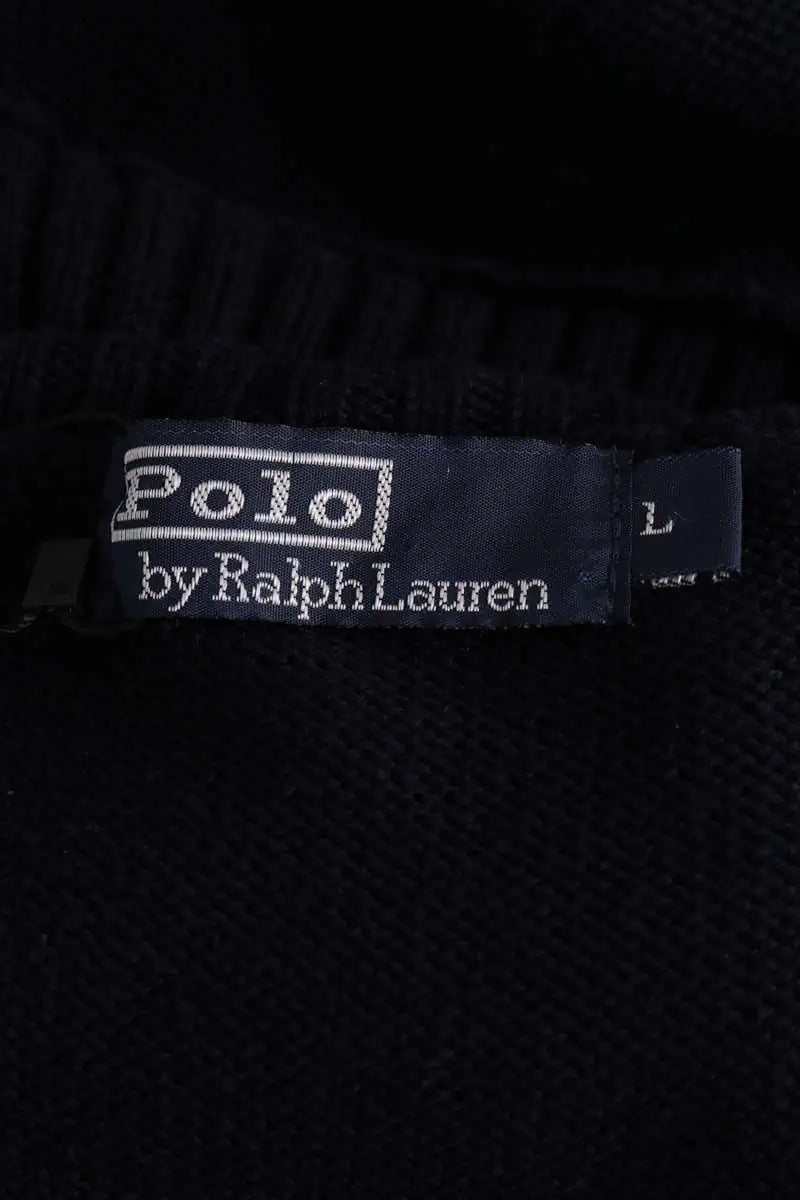 Pull Ralph Lauren Bleu en Coton