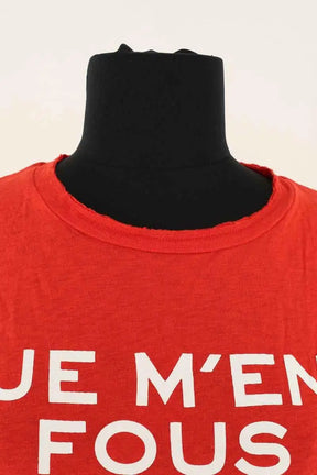 T-shirt Zadig & Voltaire Rouge en Coton