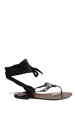Espadrilles Lanvin Marron en Cuir, taille 38 - Seconde Main