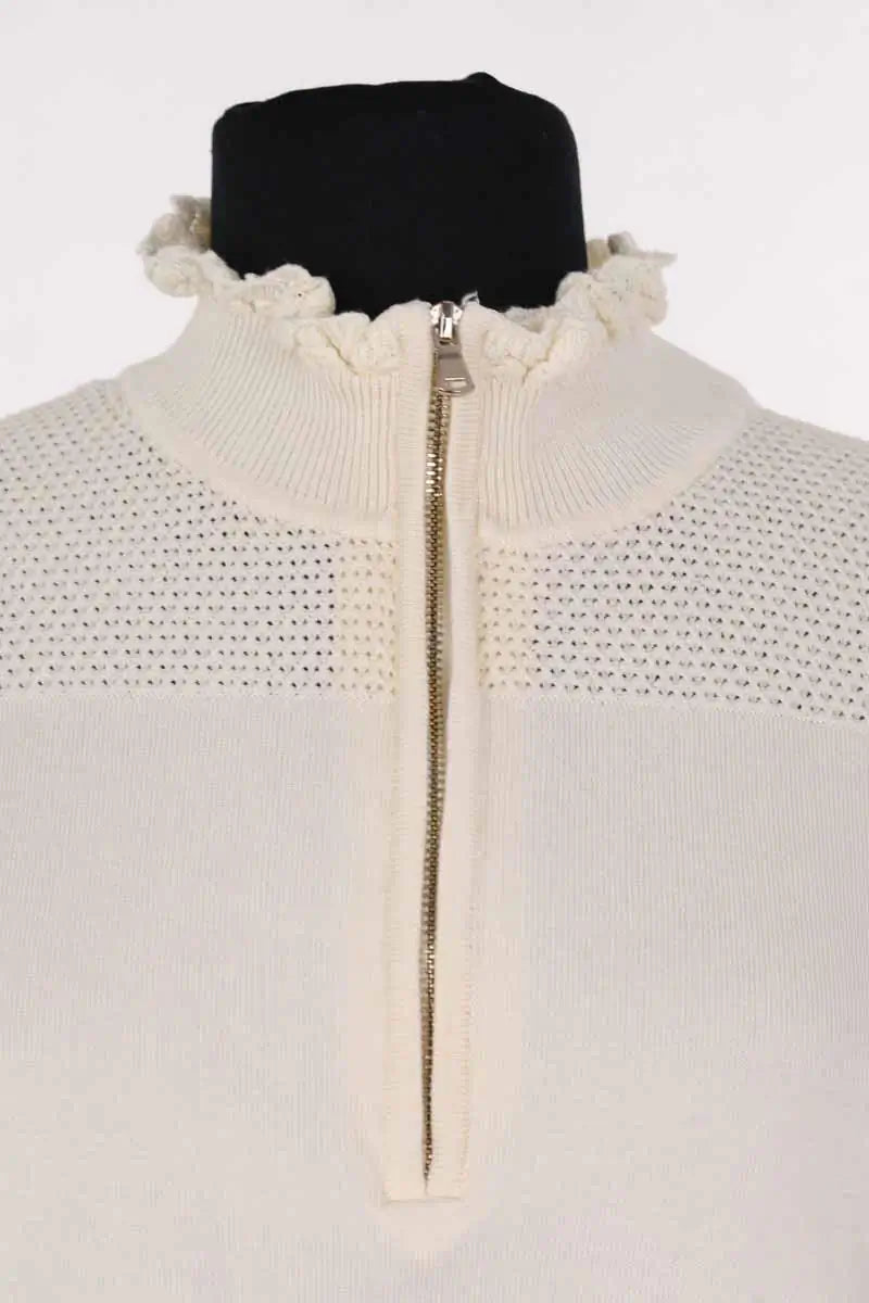 Pull Ba&Sh Beige en Coton