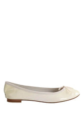 Ballerines Repetto Ecru en Cuir verni, taille 38 - Seconde Main