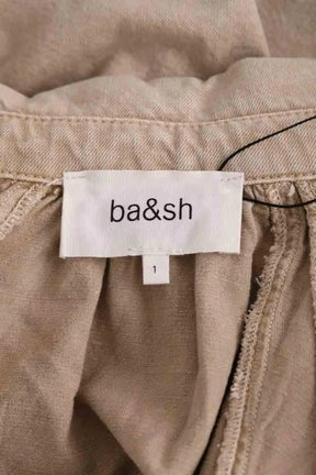 Chemise Ba&Sh Beige en Coton