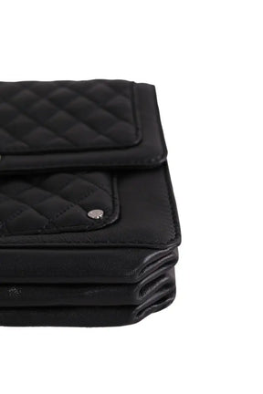 Sac porté épaule Claudie Pierlot Noir en Cuir