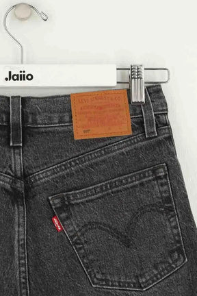 Jean droit W23 L26 Levi's 501 Anthracite en Coton