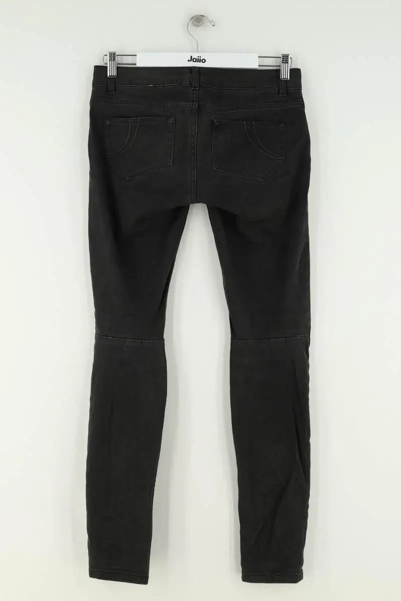 Jean slim Maje Anthracite en Coton