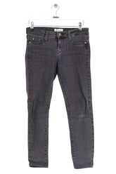 Jean slim Ba&Sh Anthracite en Coton, taille XS - Seconde Main