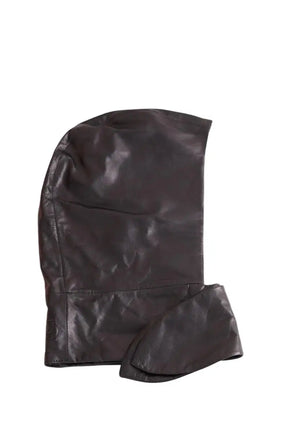 Chapeau Magda Butrym Noir en Cuir, taille M - Seconde Main