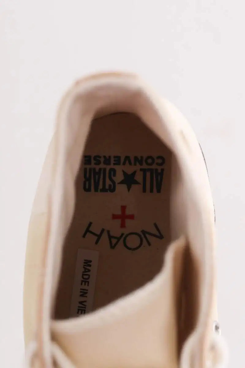 Baskets hautes Converse Jaune en Tissu